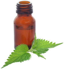 Nettle leaves with extract