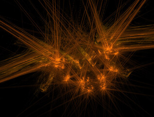 Imaginatory fractal abstract background Image