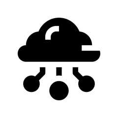 cloud computing icon for your website, mobile, presentation, and logo design.