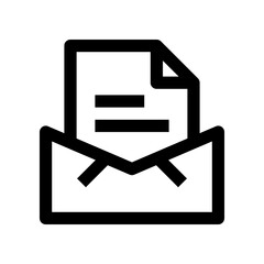 email icon for your website, mobile, presentation, and logo design.