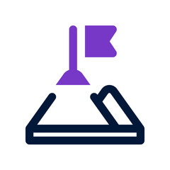 goal icon for your website, mobile, presentation, and logo design.