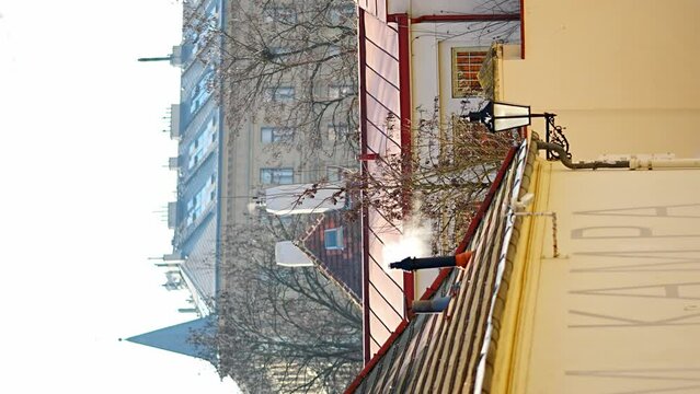 Prague Old Town architecture on Kampa island, Famous Sightseeing Places in Czech Republic