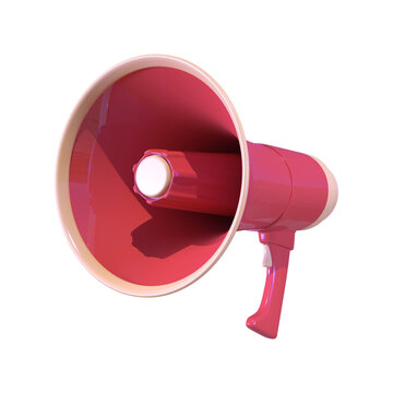 Red Megaphone Speaker