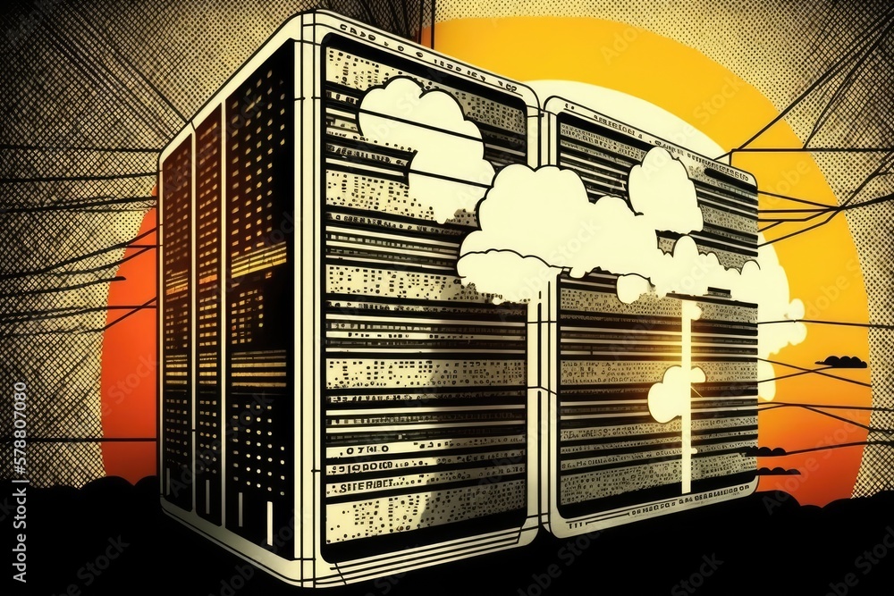 Poster data processing using a solar powered server cloud. the concept of employing digital documents and m