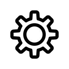 setting icon for your website design, logo, app, UI. 