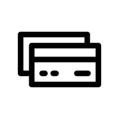 credit card icon for your website design, logo, app, UI. 