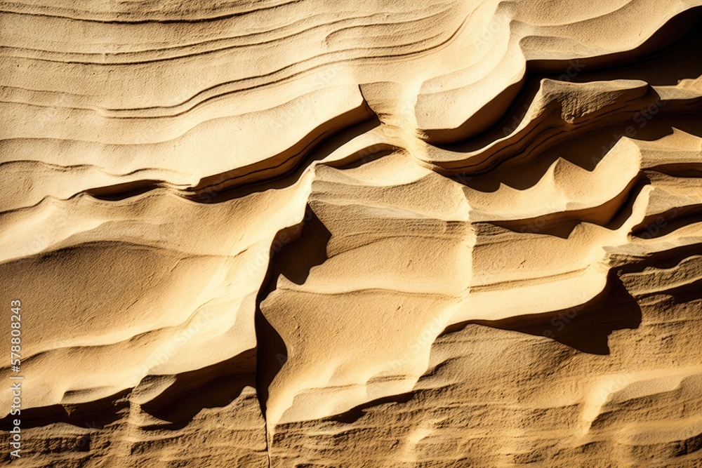 Poster sandstone surface texture serving as a backdrop. generative ai