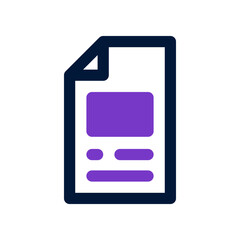file icon for your website, mobile, presentation, and logo design.