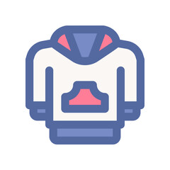 hoodie icon for your website design, logo, app, UI. 