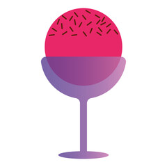 PNG image ice cream sundae icon with transparent background