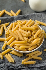 Raw Dry Mostaccioli Penne Lisce Pasta