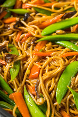 Savory Homemade Asian Ramen Noodle Stir Fry