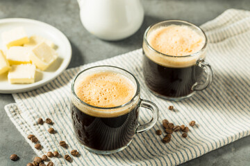 Warm Bulletproof Butter Coffee