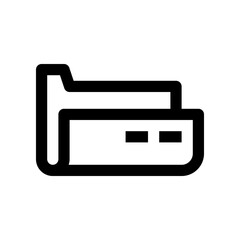 folder icon for your website design, logo, app, UI. 