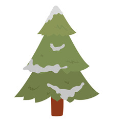 Christmas tree PNG image icon with transparent background