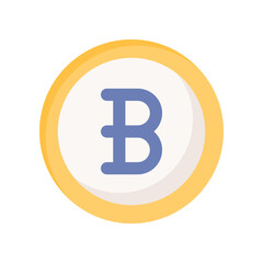 Obraz premium bitcoin icon for your website design, logo, app, UI. 