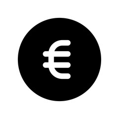 euro icon for your website design, logo, app, UI. 
