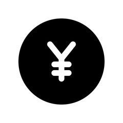 yen icon for your website design, logo, app, UI. 
