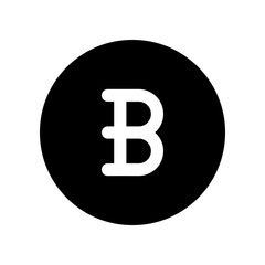 bitcoin icon for your website design, logo, app, UI. 