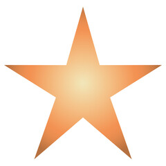 Christmas star PNG image icon with transparent background