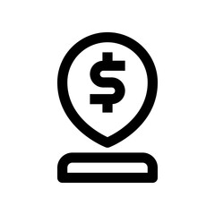 locatione icon for your website design, logo, app, UI. 