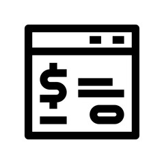 websitee icon for your website design, logo, app, UI. 