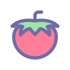 tomato icon for your website design, logo, app, UI. 
