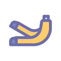 banana icon for your website design, logo, app, UI. 