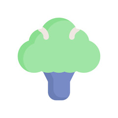 broccoli icon for your website design, logo, app, UI. 