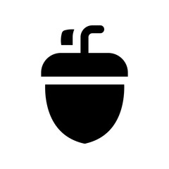 acorn icon for your website design, logo, app, UI. 