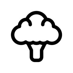 broccoli icon for your website design, logo, app, UI. 