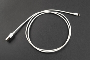 white USB cable