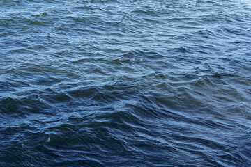 Blue sea waves - obrazy, fototapety, plakaty
