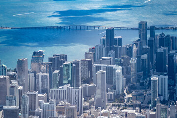 Fototapeta premium Dawntonw Miami