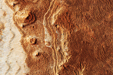 Surface of the planet Mars. Elements of this image furnishing NASA.