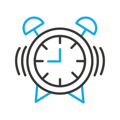alarm clock png icon with transparent background