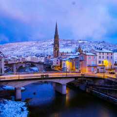 Fototapeta premium bridge over the river