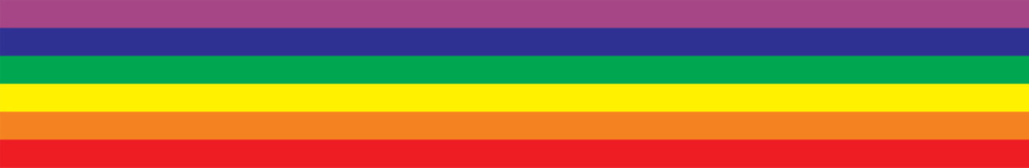 Vector rainbow flag of the LGBT community. LGBT symbol in rainbow colors