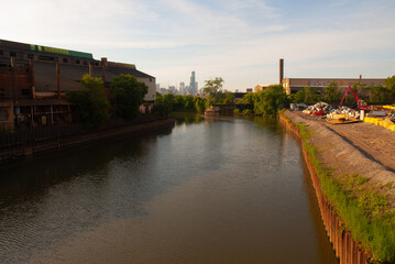Fototapeta na wymiar Chicago River 