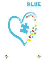 Autism awareness svg, I wear blue for my mom dad brother son grandson sister daughter family Autsim svg, Autism heart family bundle svg png I Wear Blue For Autism Awareness, Autism Family Shirt, Autis