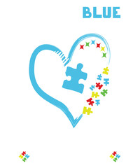 Autism awareness svg, I wear blue for my mom dad brother son grandson sister daughter family Autsim svg, Autism heart family bundle svg png I Wear Blue For Autism Awareness, Autism Family Shirt, Autis