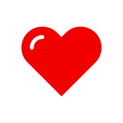 Red heart icon