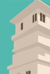 house with a roof