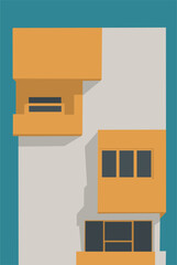 illustration of building