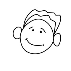 faces of people hand drawn 