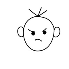 faces of people hand drawn 