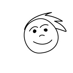 faces of people hand drawn 