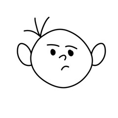 faces of people hand drawn 