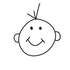 faces of people hand drawn 