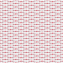 Valentine's Day Love Seamless Pattern - Festive Valentine theme repeating pattern design